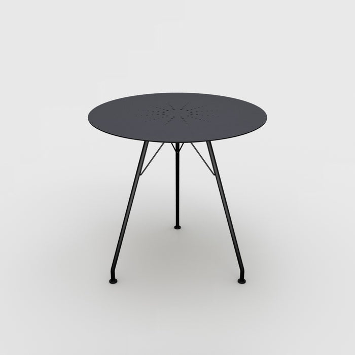 HOUE - CIRCLE Ø74 Cafe Table - Black Aluminium top
