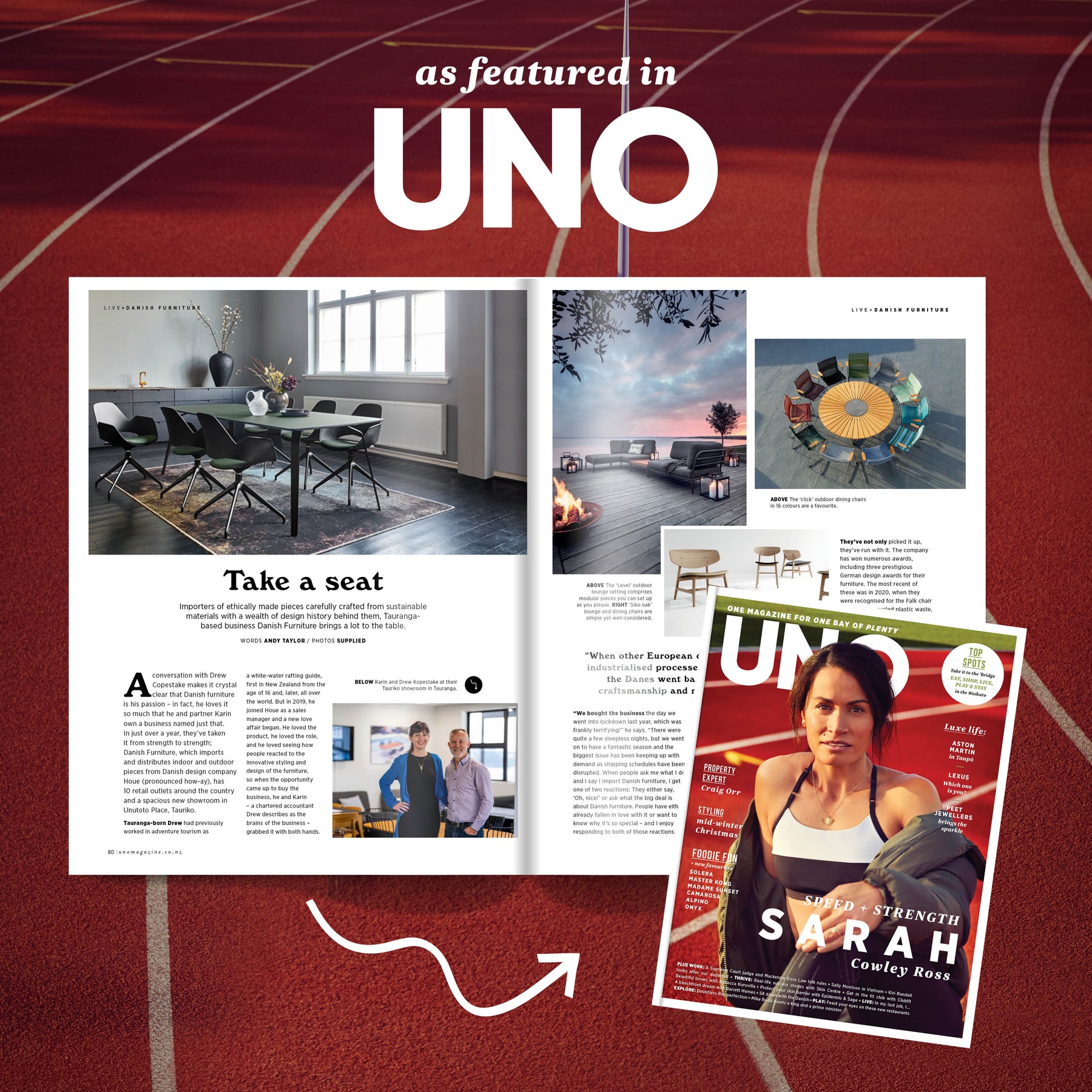 Take A Seat - UNO Magazine Feature