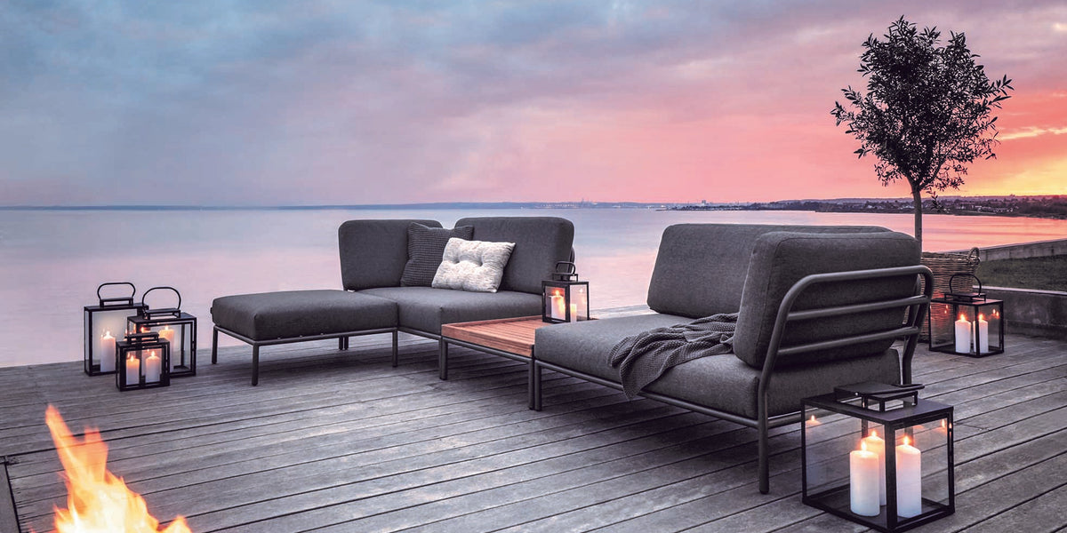 Our LEVEL Lounge is Complete Danish Furniture Outdoor & Indoor