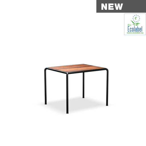 HOUE AVANTI Table 83x96 cm Black frame, Thermo-Ash Top