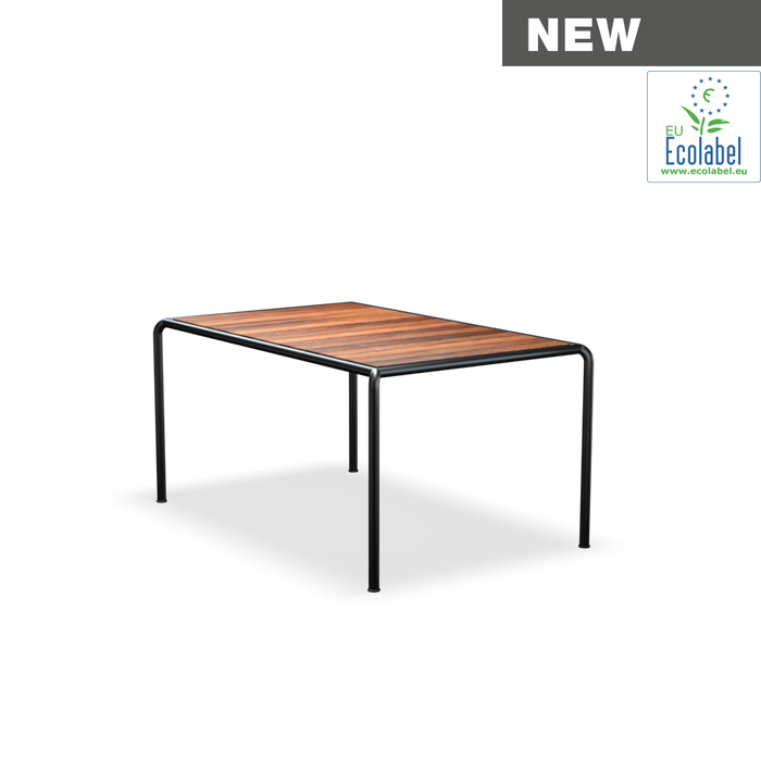 HOUE AVANTI Table 153x96 cm Black frame, Thermo-Ash Top