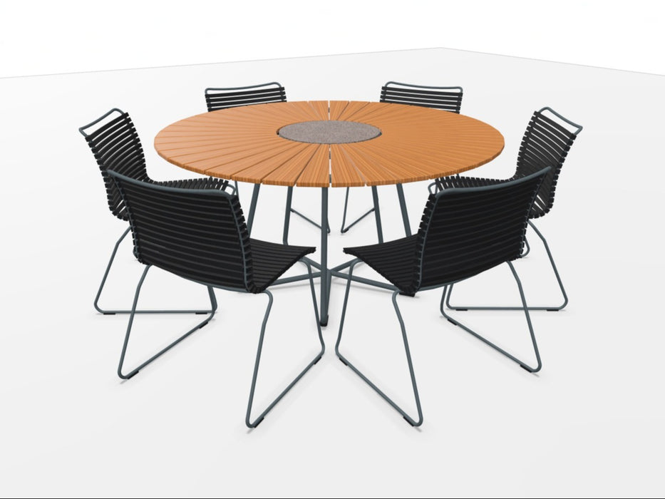 HOUE - CIRCLE 150 Table & CLICK Chair Setting