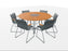 HOUE - CIRCLE 150 Table & CLICK Chair Setting