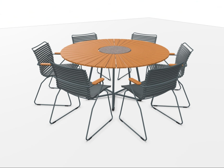 HOUE - CIRCLE 150 Table & CLICK Chair Setting