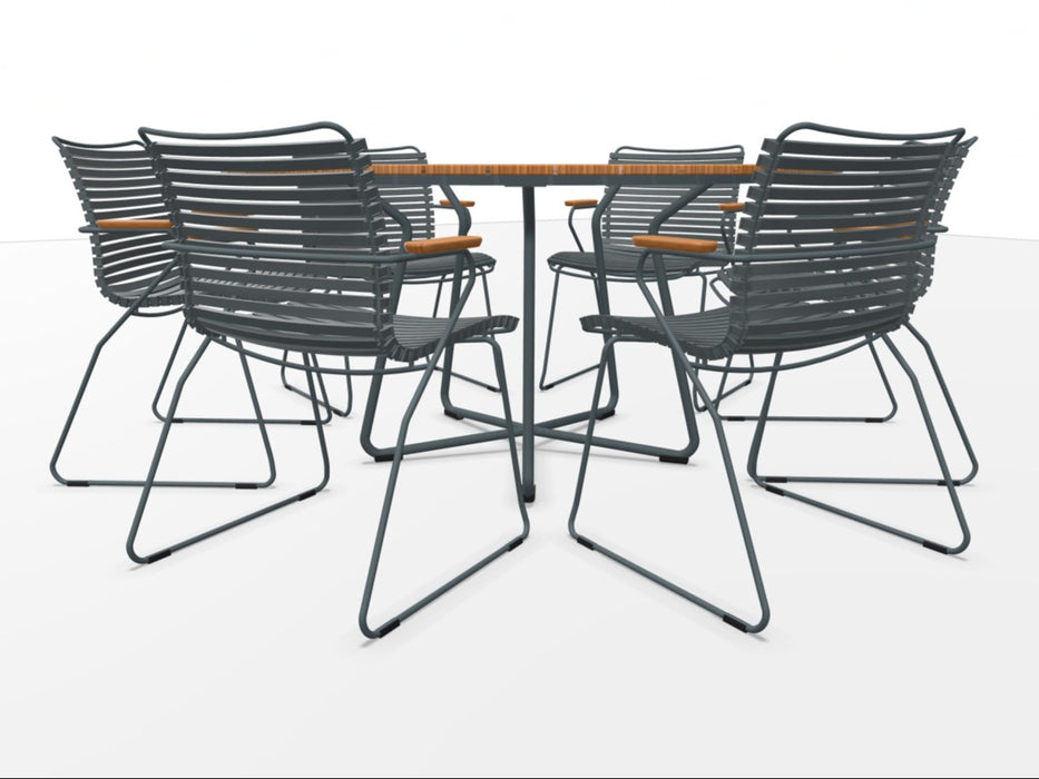 HOUE - CIRCLE 150 Table & CLICK Chair Setting