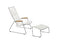 HOUE - CLICK Outdoor Lounge Chair with Footrest