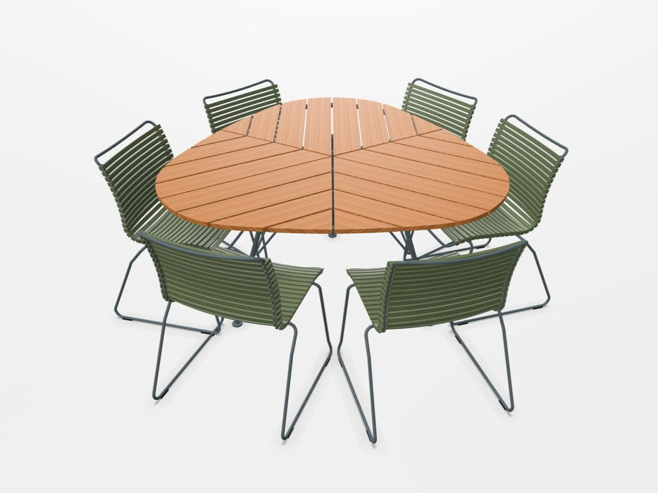 HOUE - LEAF Table & CLICK Chair Setting