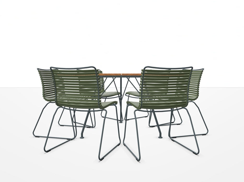 HOUE - LEAF Table & CLICK Chair Setting