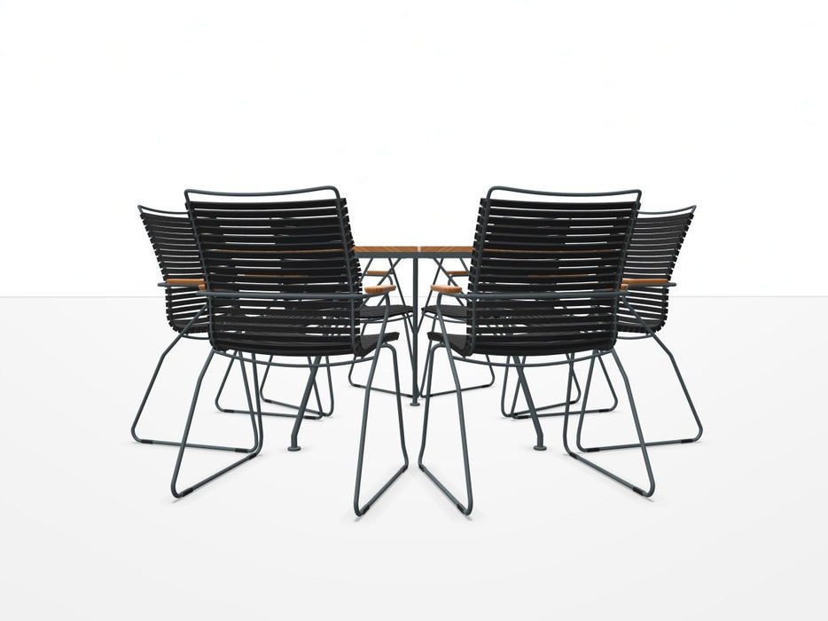 HOUE - LEAF Table & CLICK Chair Setting