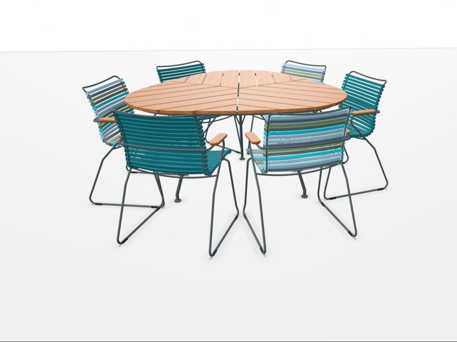 HOUE - LEAF Table & CLICK Chair Setting