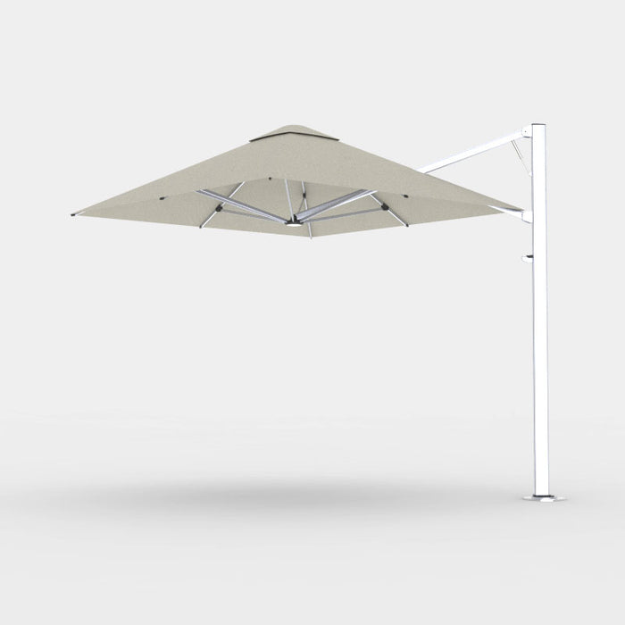 Shadowspec Serenity™  2.5m Square Single Canopy Cantilever Umbrella.