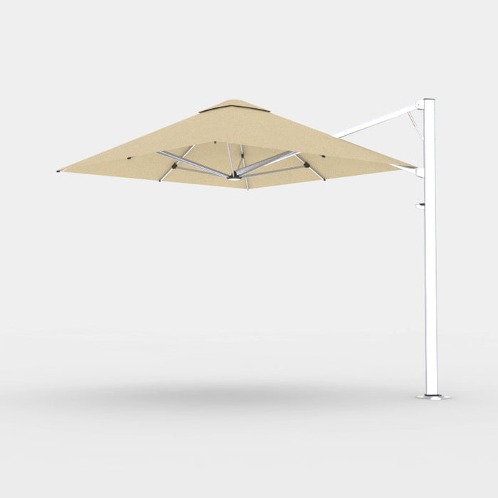 Shadowspec Serenity™  2.5m Square Single Canopy Cantilever Umbrella.