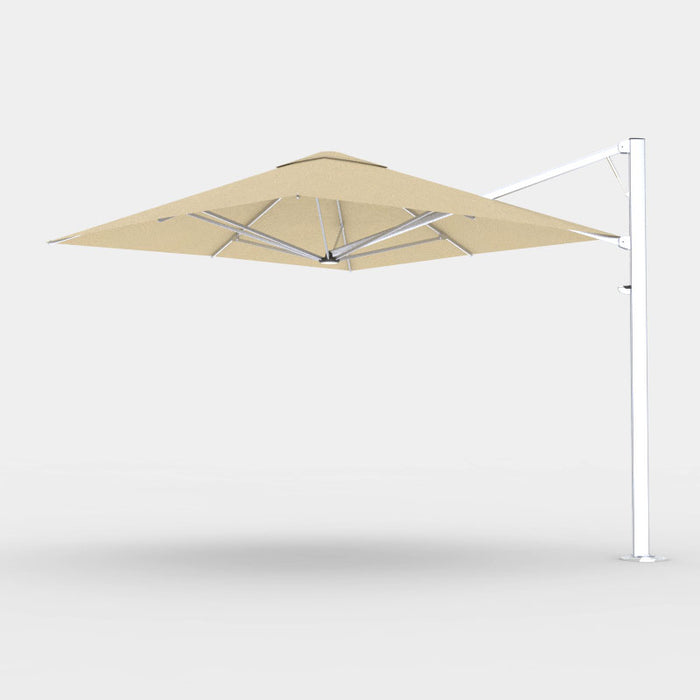 Shadowspec Serenity™ 3.0m Square Single Canopy Cantilever Umbrella.