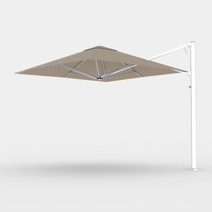 Shadowspec Serenity™ 3.0m Square Single Canopy Cantilever Umbrella.