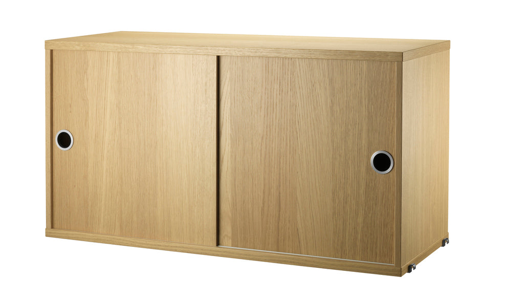 String - Cabinet with sliding doors