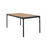 HOUE FOUR Table 160x90 Bamboo Top / Black Frame