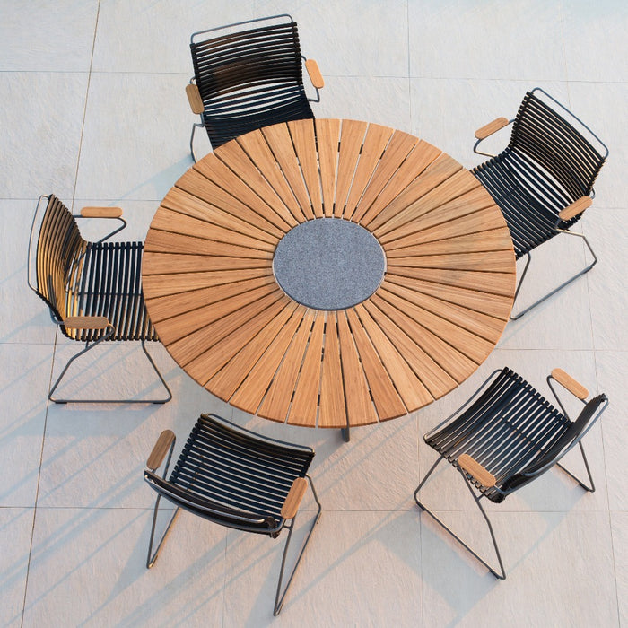 HOUE CIRCLE 150 Dining Table with CLICK Dining Chairs