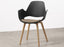 HOUE - FALK Indoor Dining Armchair // Padded Seat with Oiled Oak legs